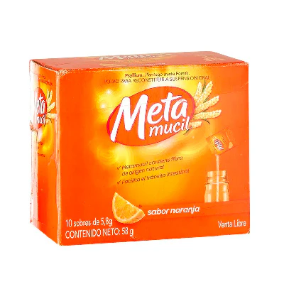 METAMUCIL 5.8 GR X 10 SOBRES