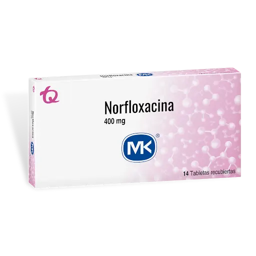 NORFLOXACINO 400 MG CAJA X 14 TABLETAS