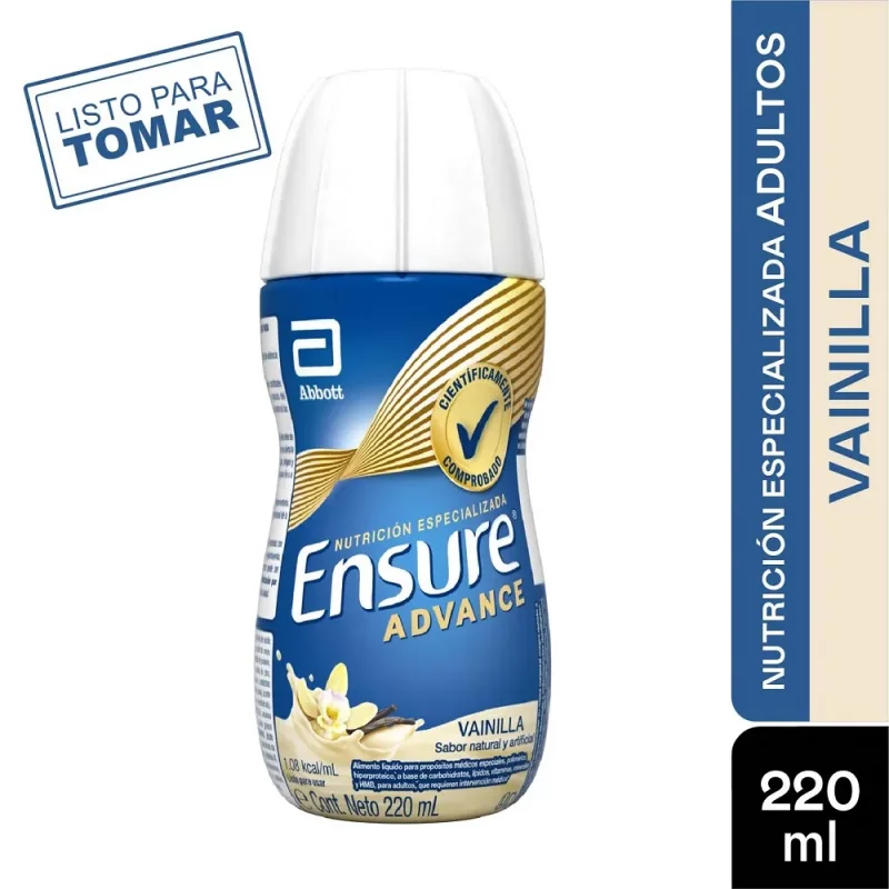 Ensure Advance Liquido Vainilla x 220 ml
