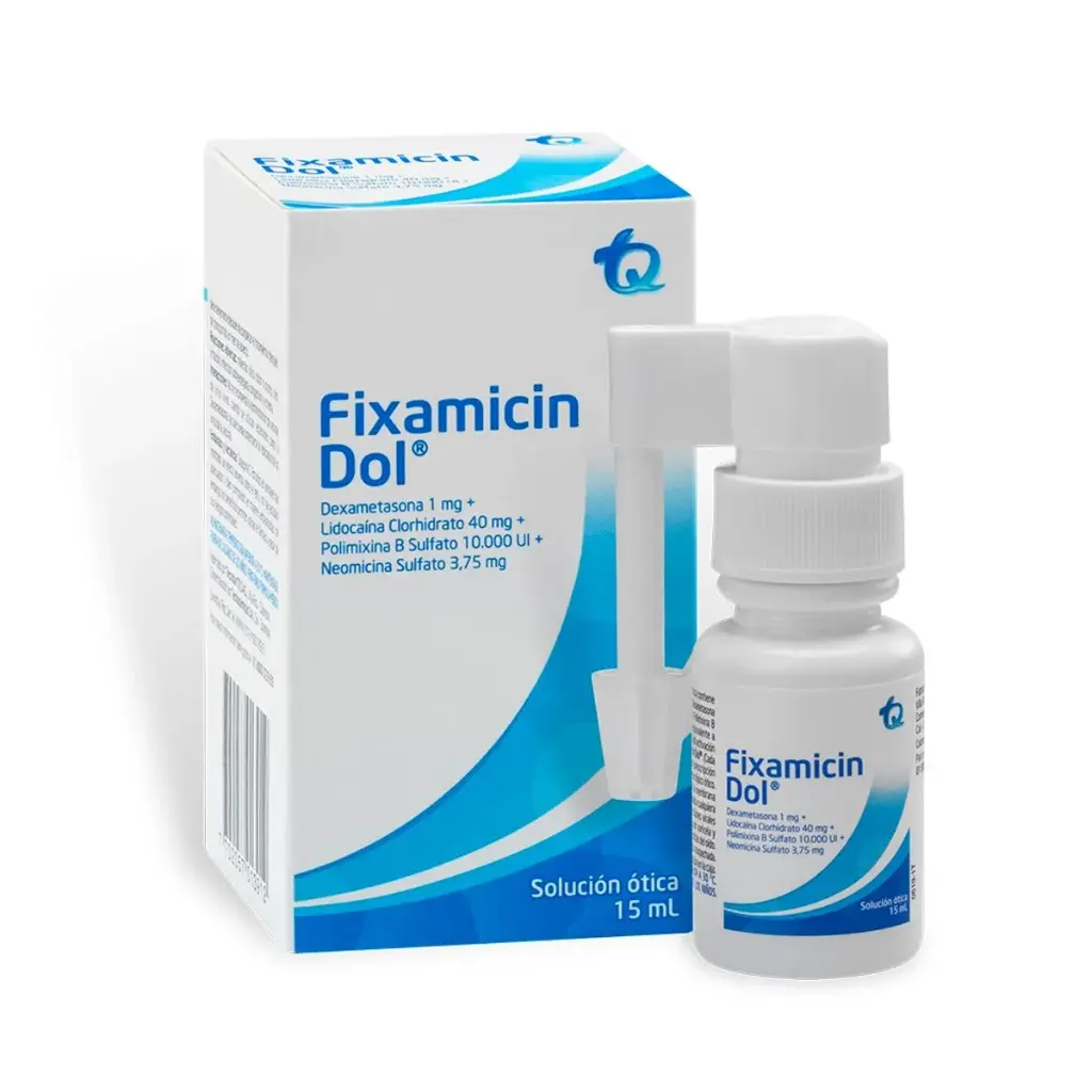 Fixamicin Dol Solucion Otica X 15Ml 