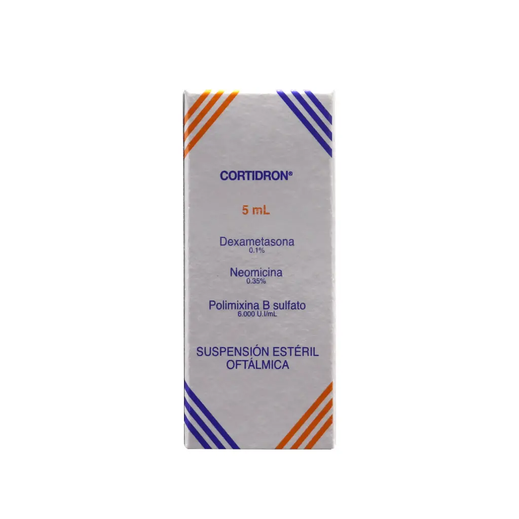 cortidron gotas oftalmicasx 5ml gotas oftalmicas