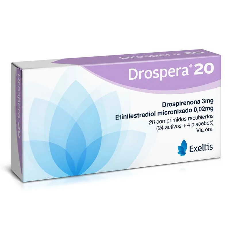 drospera 20 caja x 28 comprimidos