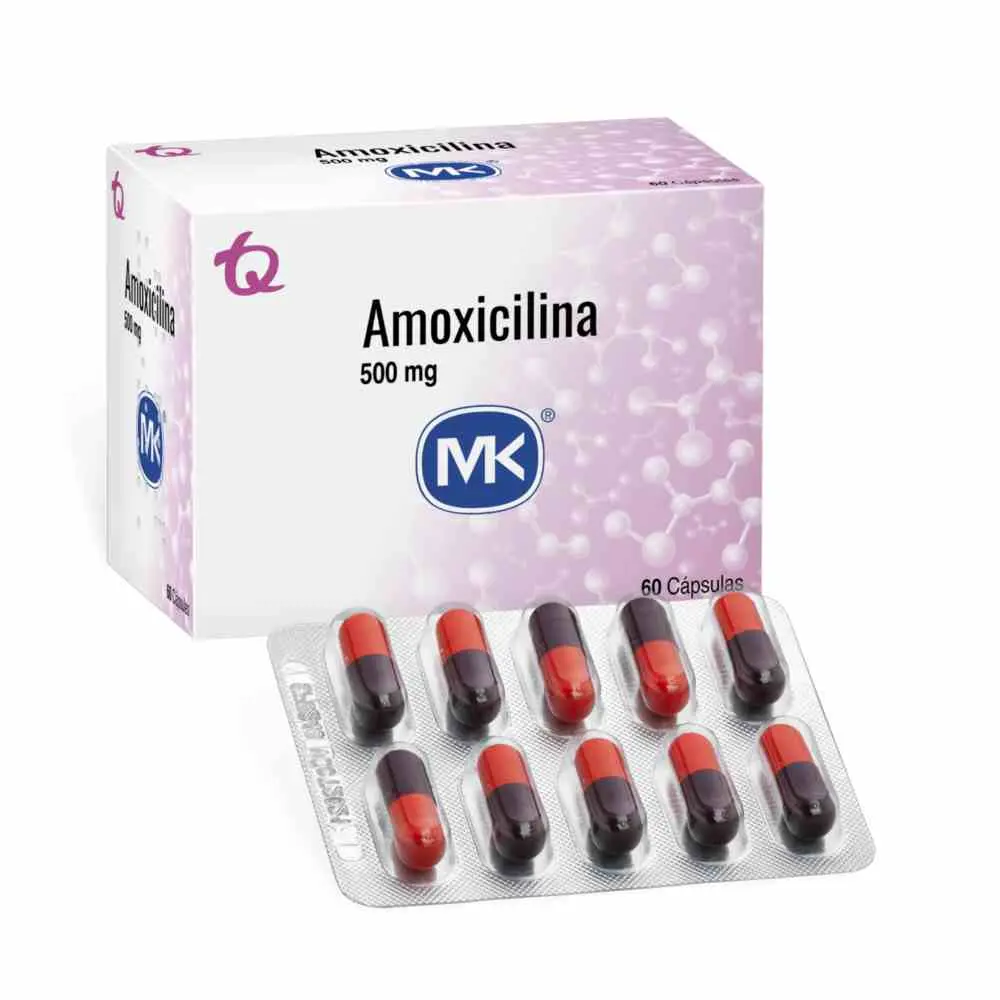 AMOXICILINA 500 mg X 30 CAPSULAS