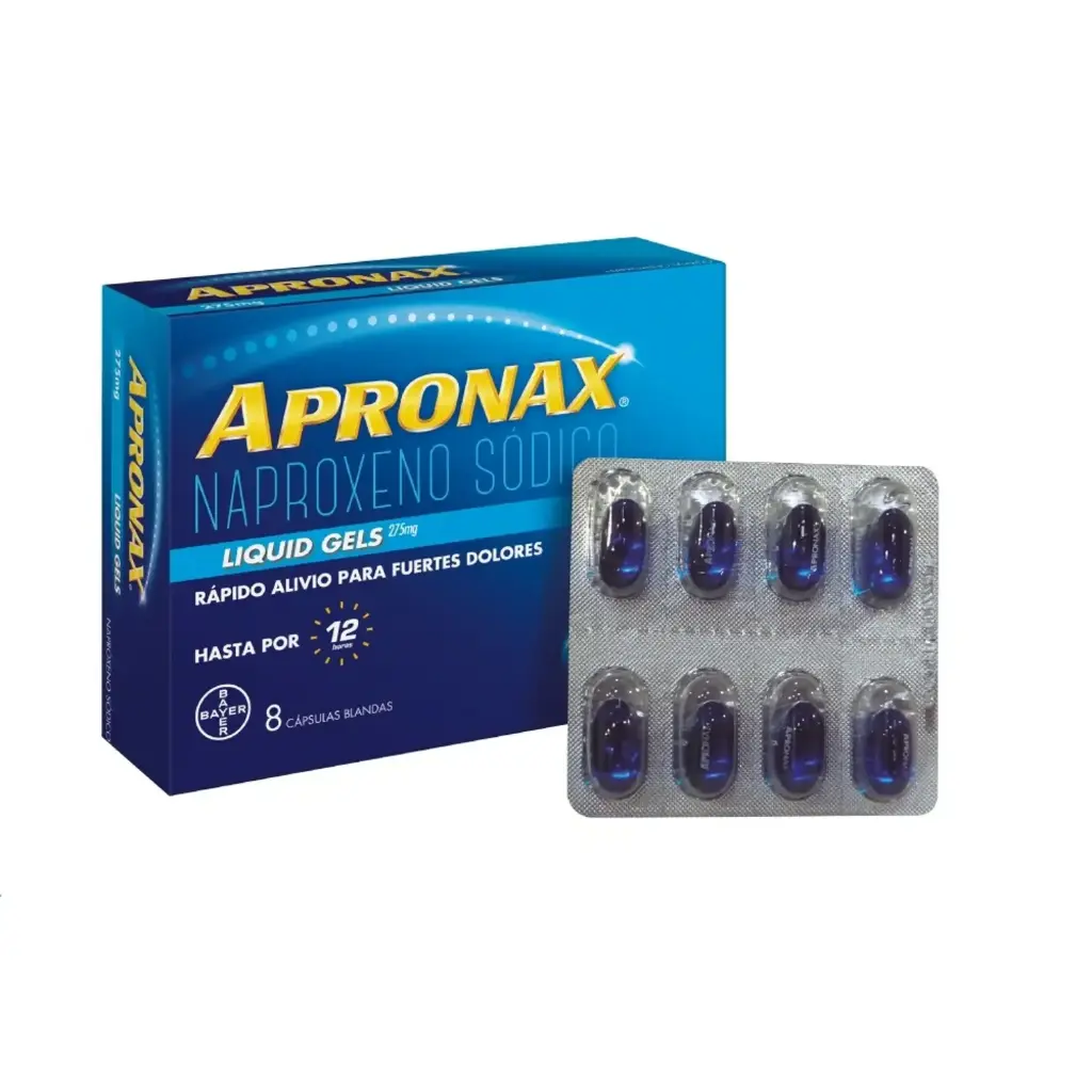APRONAX 275 mg X 8 TABLETAS