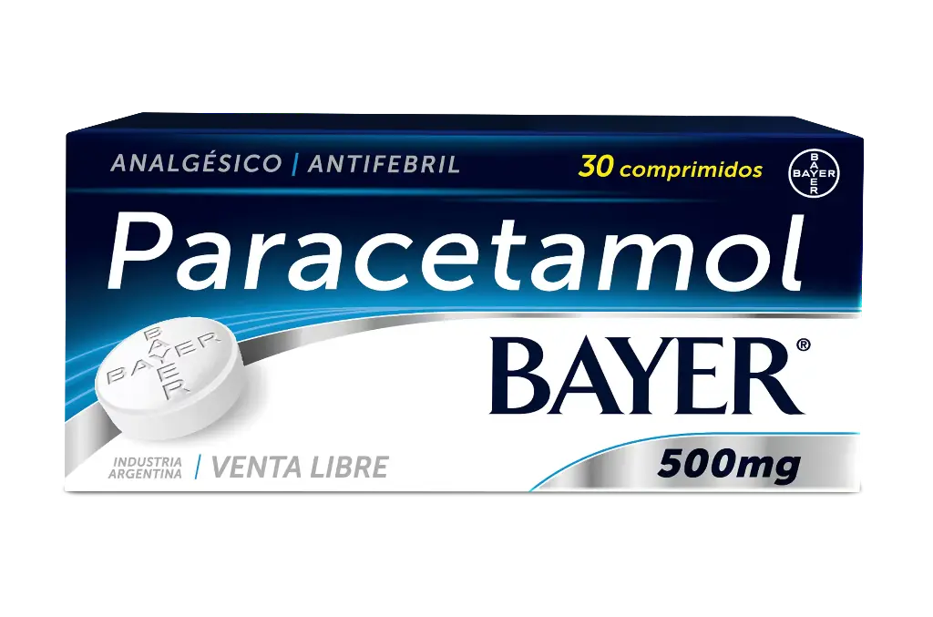 PARACETAMOL BAYER 500 MG X 30 COMPRIMIDOS