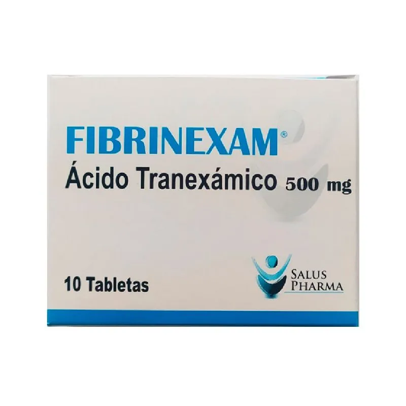 Fibrinexam 500Mg Tableta Caja X 10