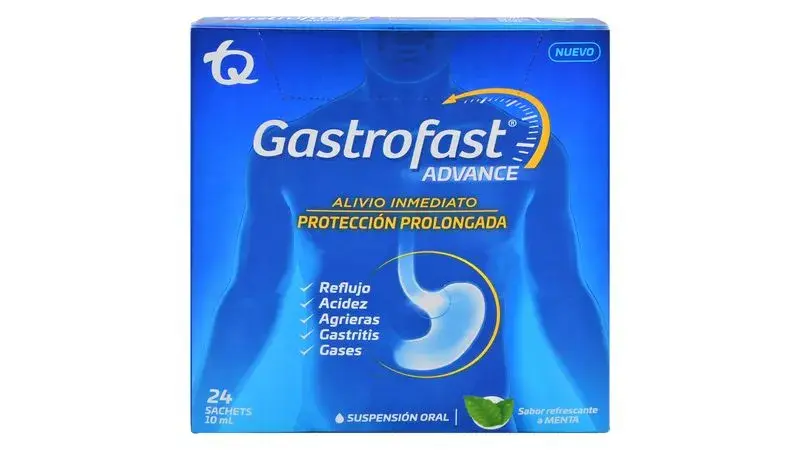 GASTROFAST ADVENCE SUSPENCION ORAL 10ML CAJA X  24 SACHETS