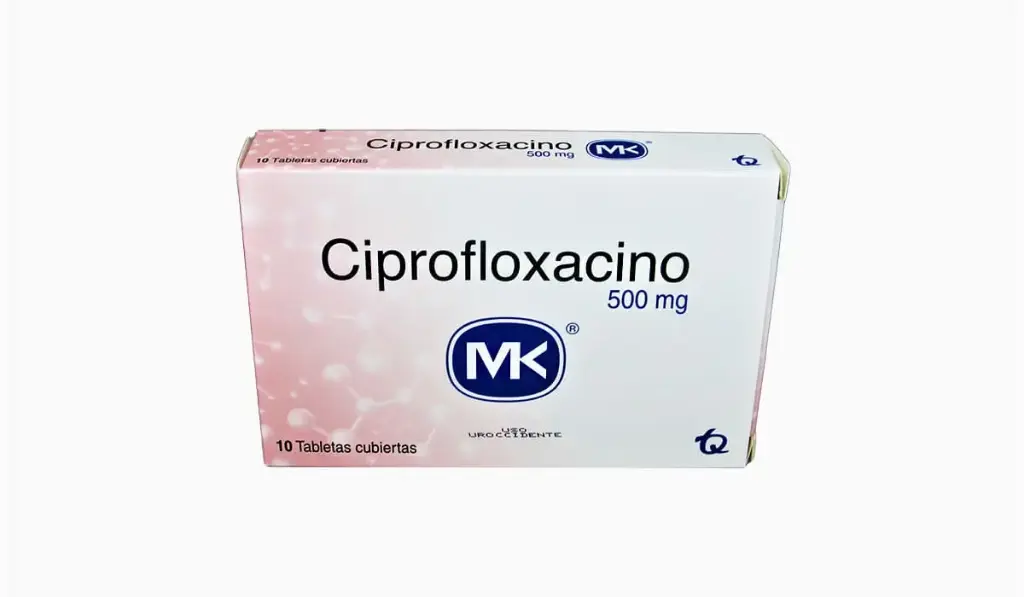 CIPROFLAXACINA 500 MG 10 TAB MK