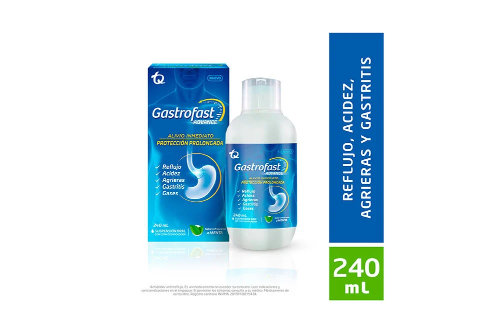 GASTROFAST ADVANCE JARABE FRASCO X 240 ML