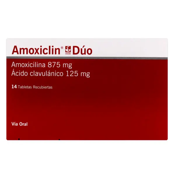 AMOXICLIN DUO 875 MG 14 TAB LEGRAND