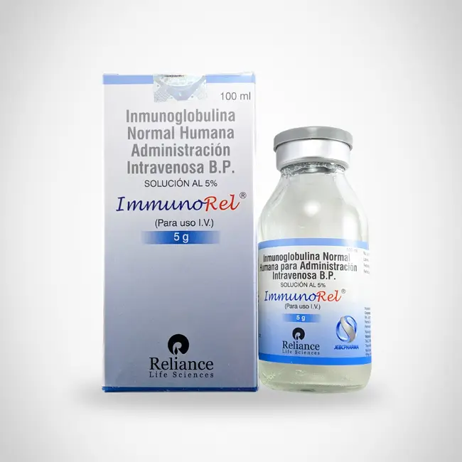 Inmunoglobulina Intravenosa BP 100 ml Bulto x 40 cajas