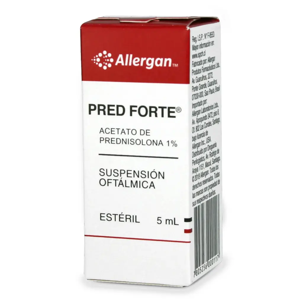 Pred Forte Prednisolona 1 Solución Oftalmica 5 mL Allergan
