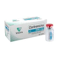 Claritromicina 500 mg o 1 g en frascos para solución intravenosa vitalis
