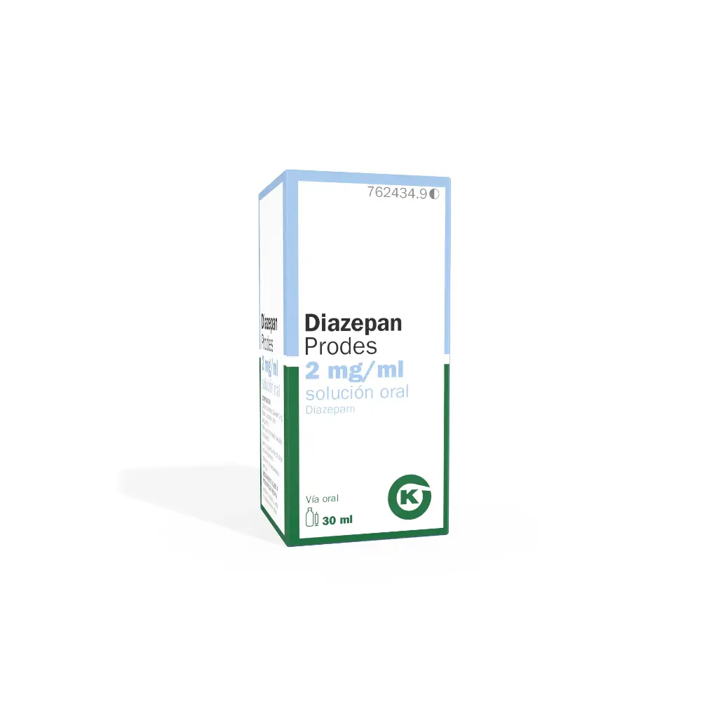 DIAZEPAN PRODES 2mg/ml solución oral 30ml (kern Pharma)