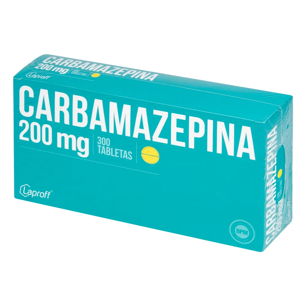 Carbamazepina 200 Mg 300 Tbs Lp