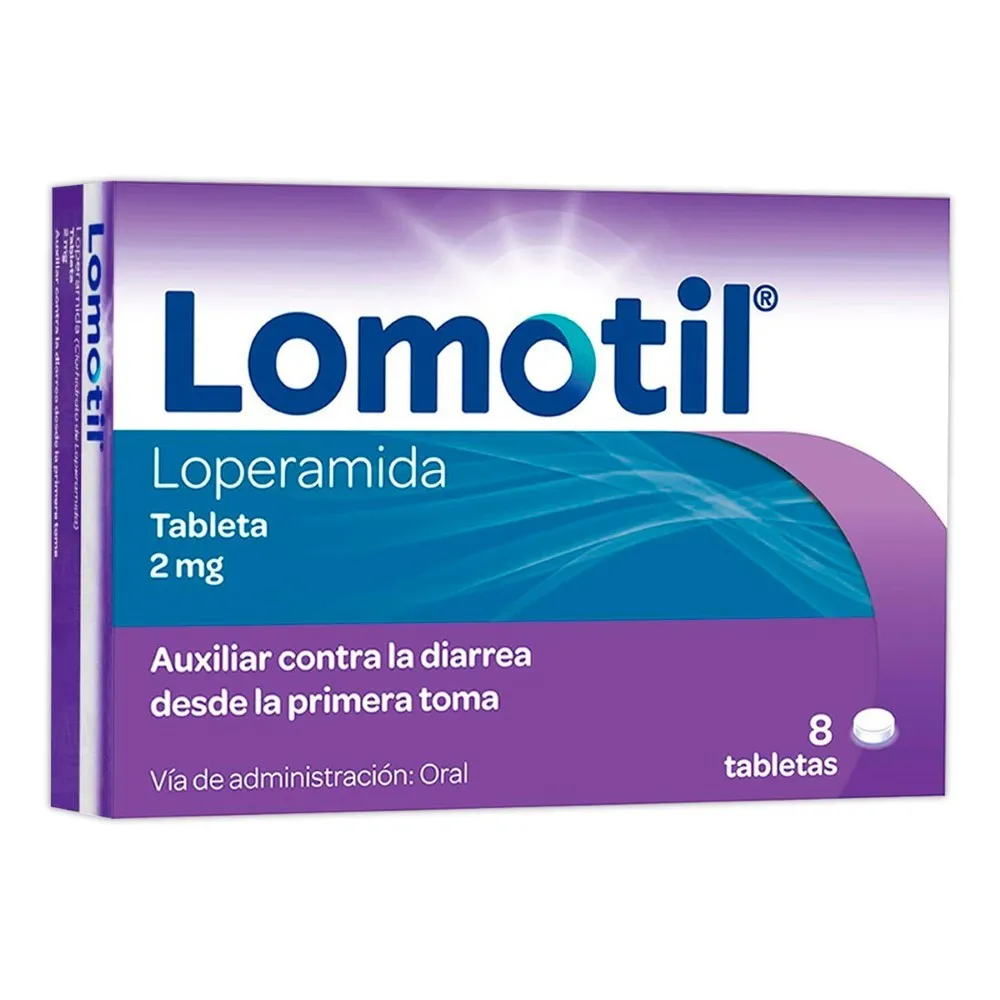 LOMOTIL 2 MG X 8 TABLETAS