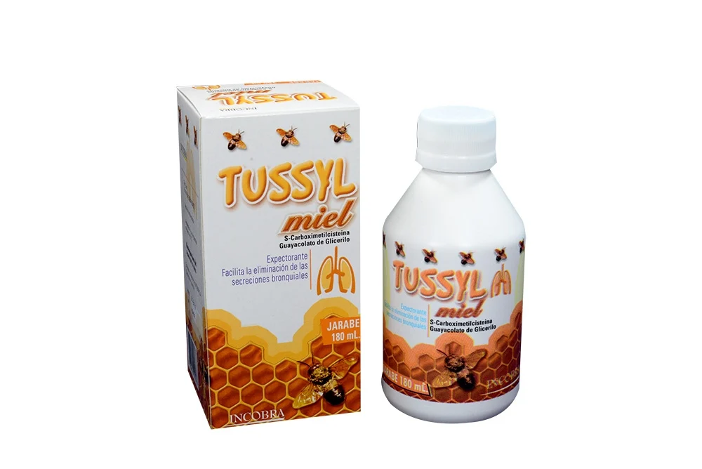 TUSSYL JARABE MIEL FRASCO 120 ML