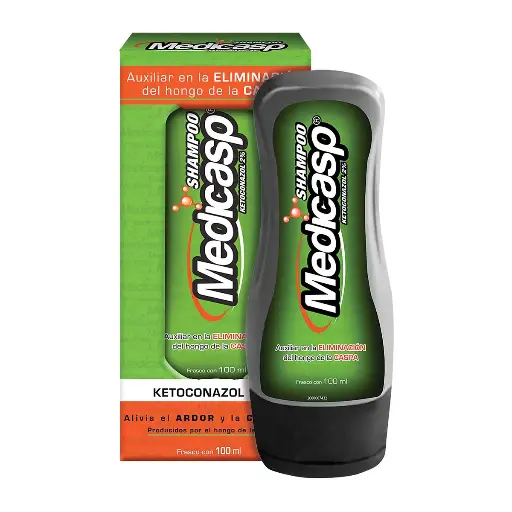MEDICASP SHAMPOO KETOCONAZOL 2% X 100 ML