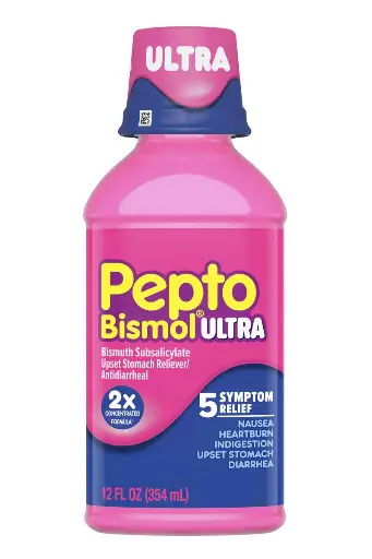Pepto Bismol Ultra Alivio Malestar Estomacal 354 ML