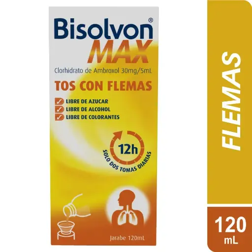 BISOLVON MAX X 120 ML