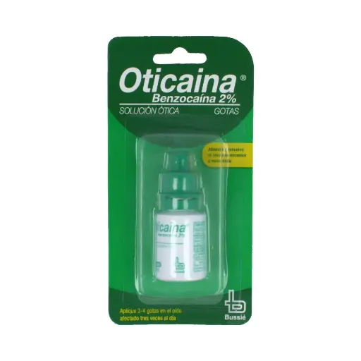 Oticaina 2% Solución optica Frasco X 10 mL