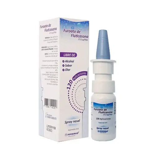 FLUTICASONA FUROATO SPRAY NASAL (NOVAMED)