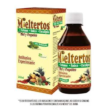 Mieltertos Jarabe 240 ml Natural Freshly