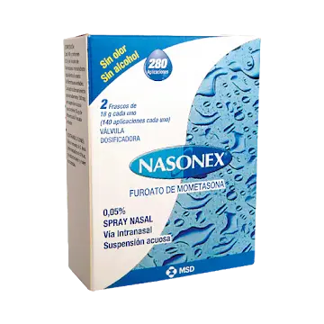 NASONEX 0,05% SPRAY NASAL CAJA 2 FRASCOS X 18GR C/U