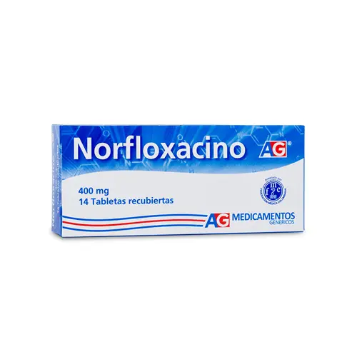 NORFLOXACINO 400 MG CAJA X 20 TABLETAS