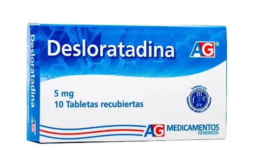 Desloratadina 5 Mg Caja Con 10 Tabletas Recubiertas - American Generics