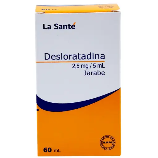 Desloratadina 2.5 Mg / 5 Ml Jarabe 60 Ml Mk