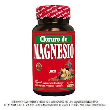 Cloruro De Magnesio Natural Freshly Frasco X 50 Cápsulas