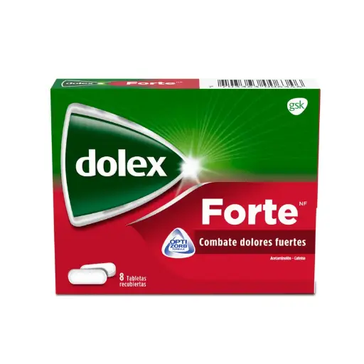 Dolex Forte Optizorb X 8 Tabletas