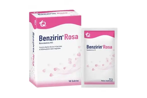 Benzirin Rosa Caja Con 10 Sobres