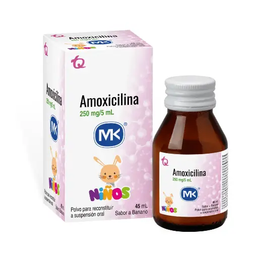 AMOXICILINA 250 MG SUSPENSION (MK)