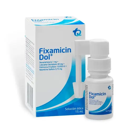 Fixamicin Dol Solucion Otica X 15Ml 
