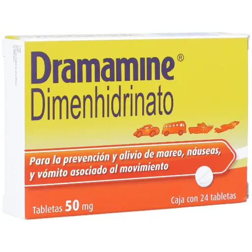 Dramamine Tabletas Caja X 24 