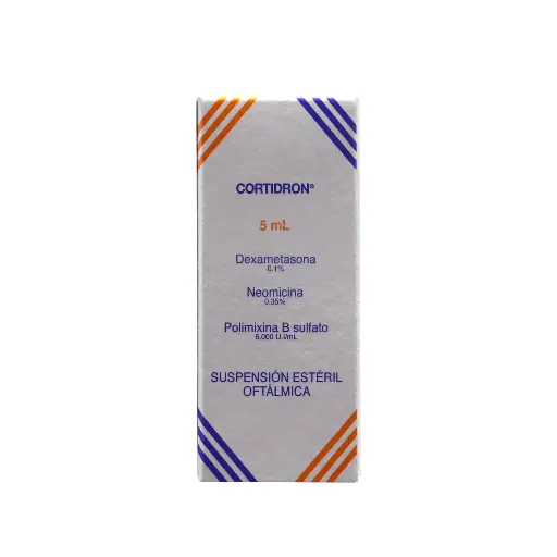 cortidron gotas oftalmicasx 5ml gotas oftalmicas