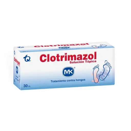 clotrimazol solución tópica x 30 ml