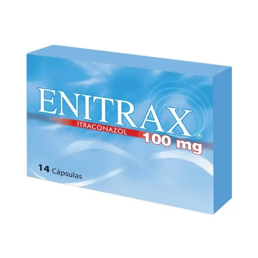 Enitrax 100mg caja x 14 capsulas