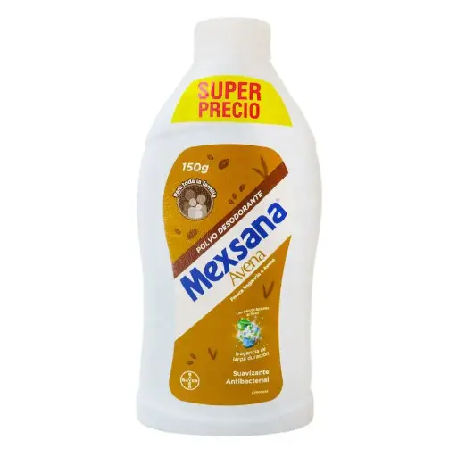 talco mexsana avena x150 g