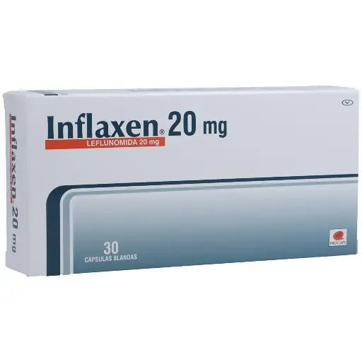 Inflaxen (Leflunomida) 20Mg X 30Cap Pc