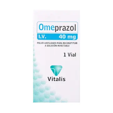 Omeprazol 40 Mg Vitalis 1 Frasco X 1 Ampolla