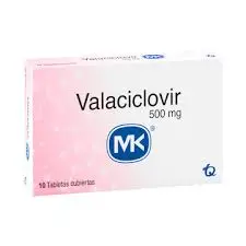Valaciclovir Mk 500mg. Tabletas Caj. X10tab