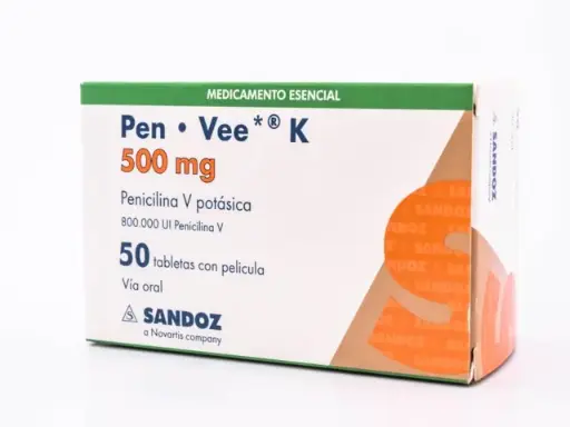 pen-vee k 500 mg caja x 50 tabletas 