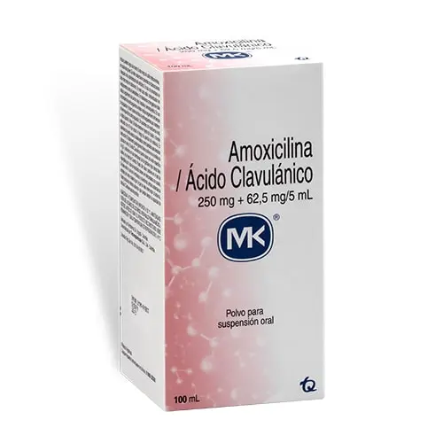 Amoxicil 250 Mg+a.Clav 62.5 Mg 100 ml Mk 