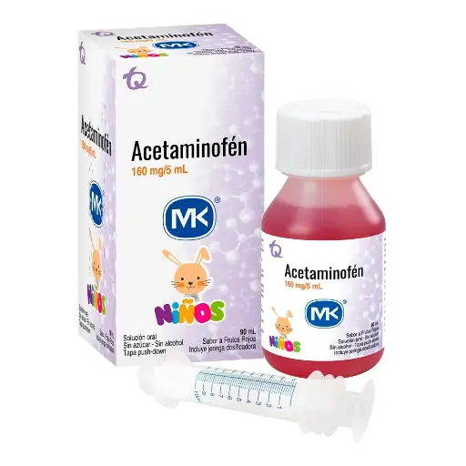 ACETAMINOFEN NIÑOS JARABE 160 ML