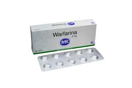 Warfarina Tabletas 5Mg Caja X 30