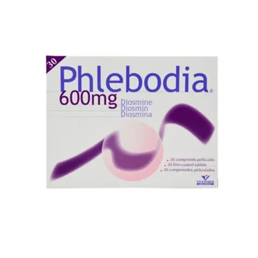 Flebodia Diosmina 600 Mg Biopass Caja X 30 Cápsulas