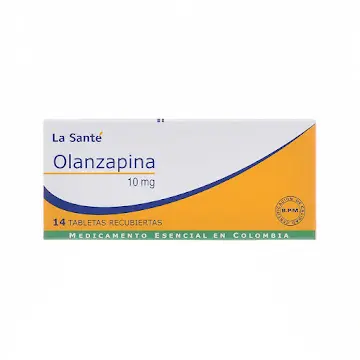 Olanzapina Tabletas Recubiertas 10Mg Caja X 14